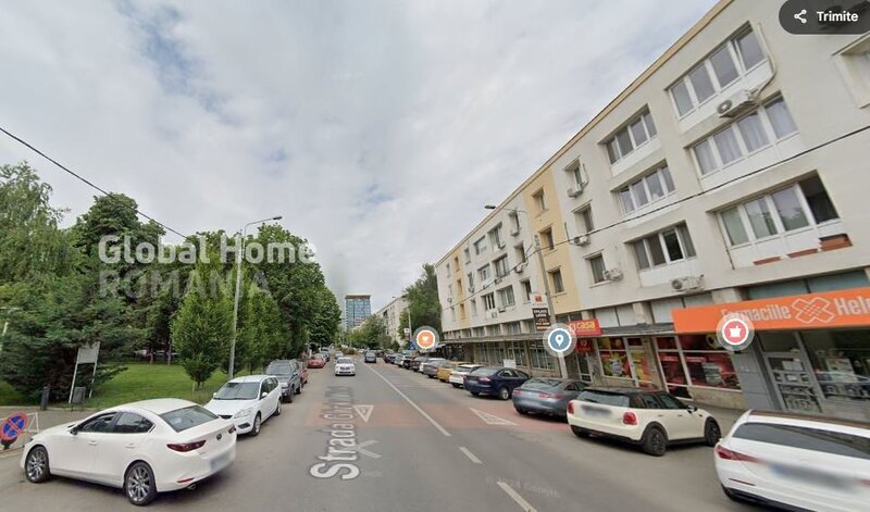 Spatiu Comercial 108MP - Vitrina 7ML | Floreasca - Glinka | P + S + E | Stradal